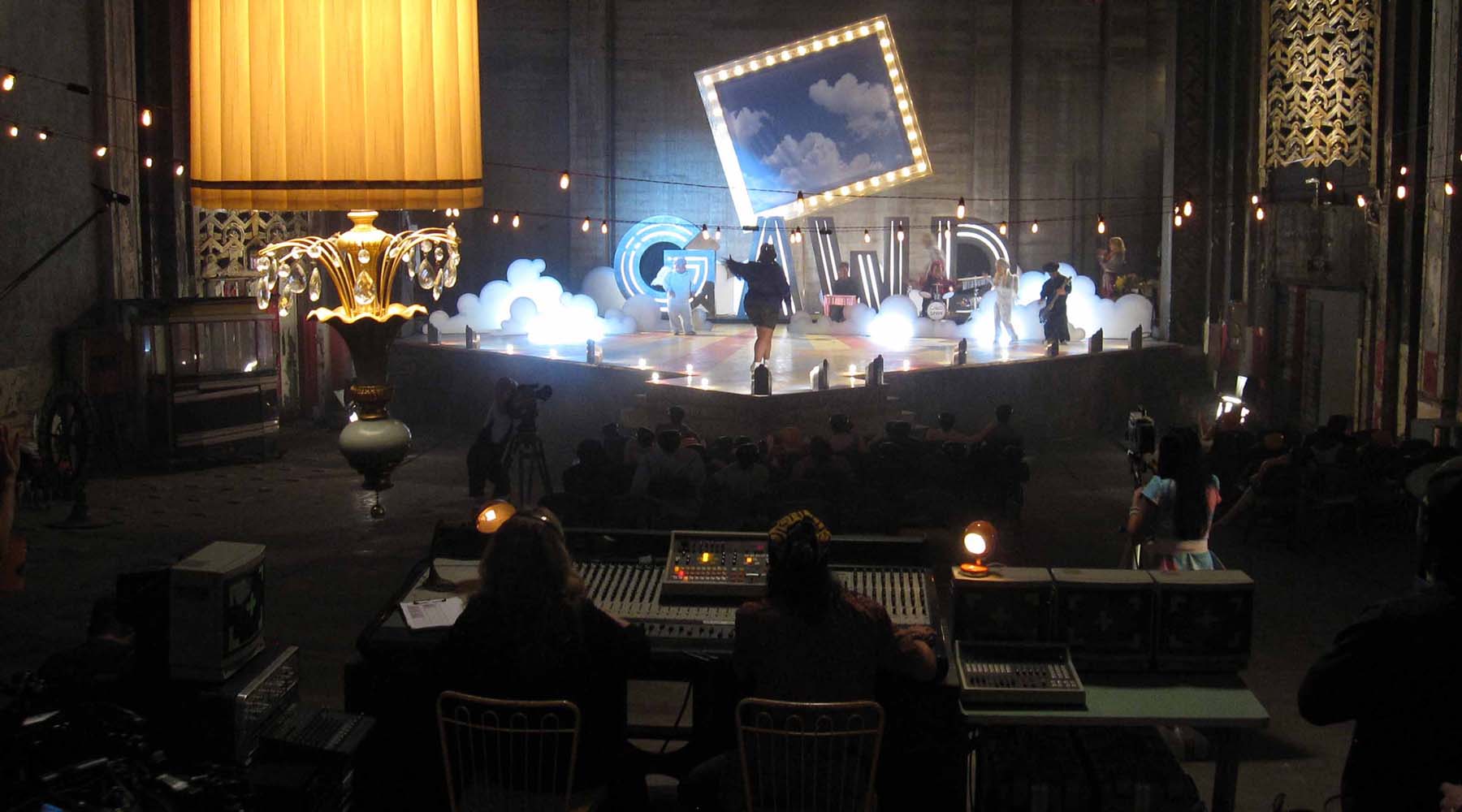THE THEATRE ...partial build